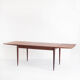 Table en teck avec rallonges de style scandinave - France, 1960