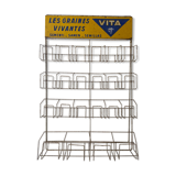 Vintage metallic display