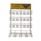 Vintage metallic display