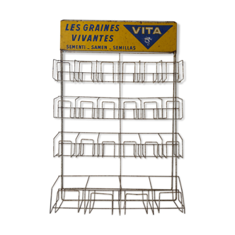 Vintage metallic display