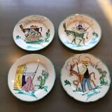 Pisapia Vietri Vintage plates