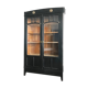 Art deco-style black laqué showcase