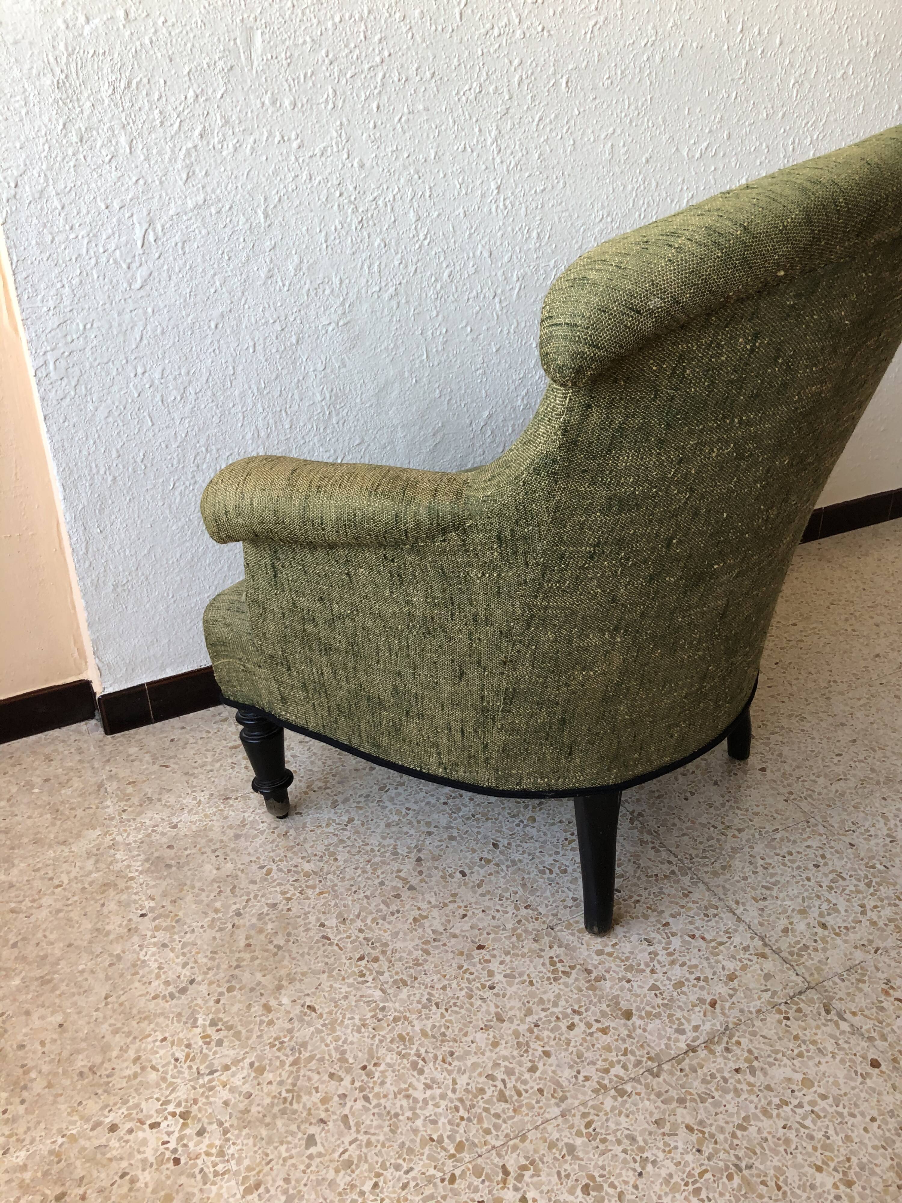 Vintage Napoleon lll armchair