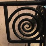 Wrought iron wall lamp