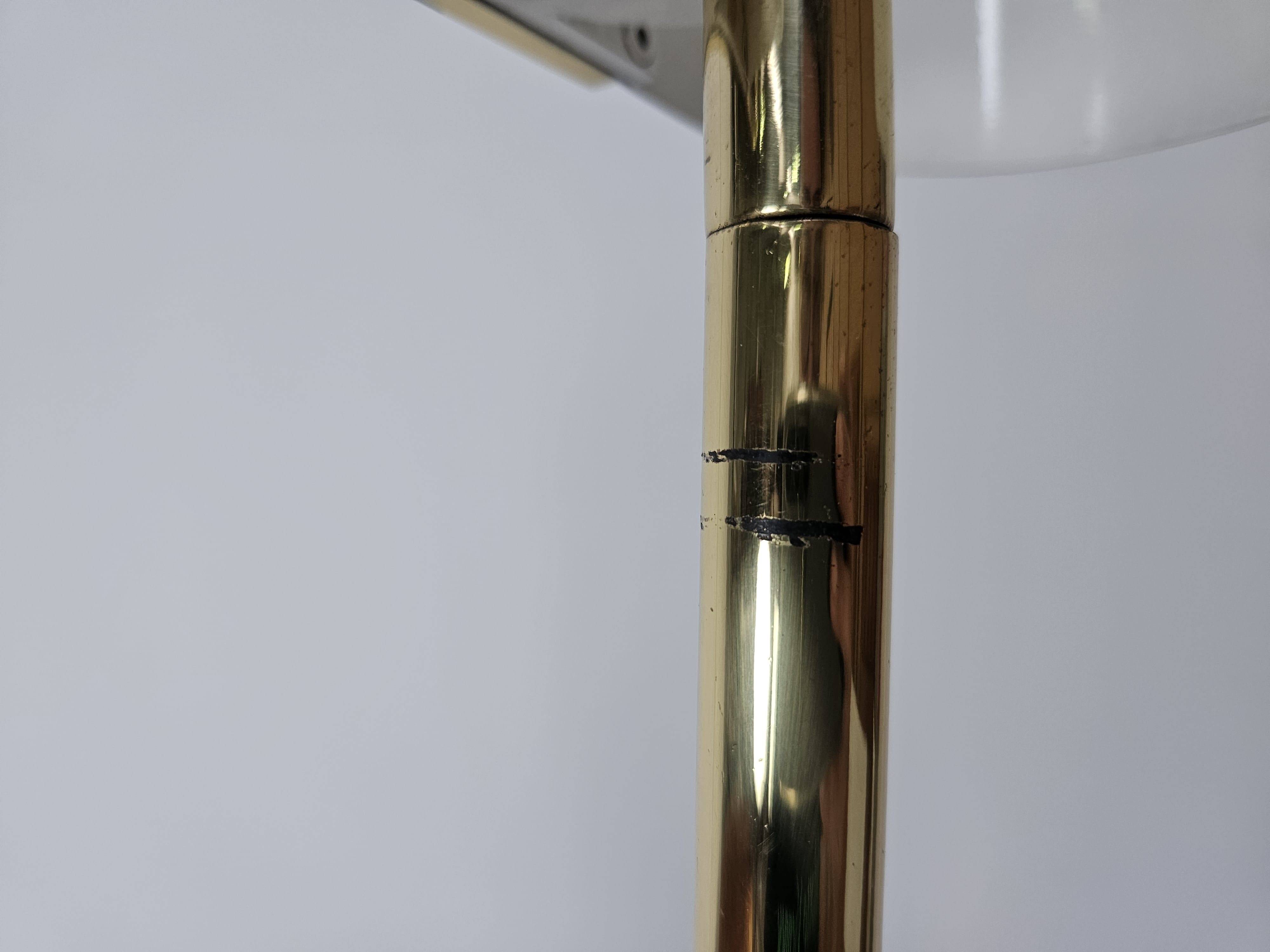 Lampadaire en laiton de Pia Guidetti Crippa pour Lumi, 1970