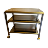 TV furniture brass and chrome design