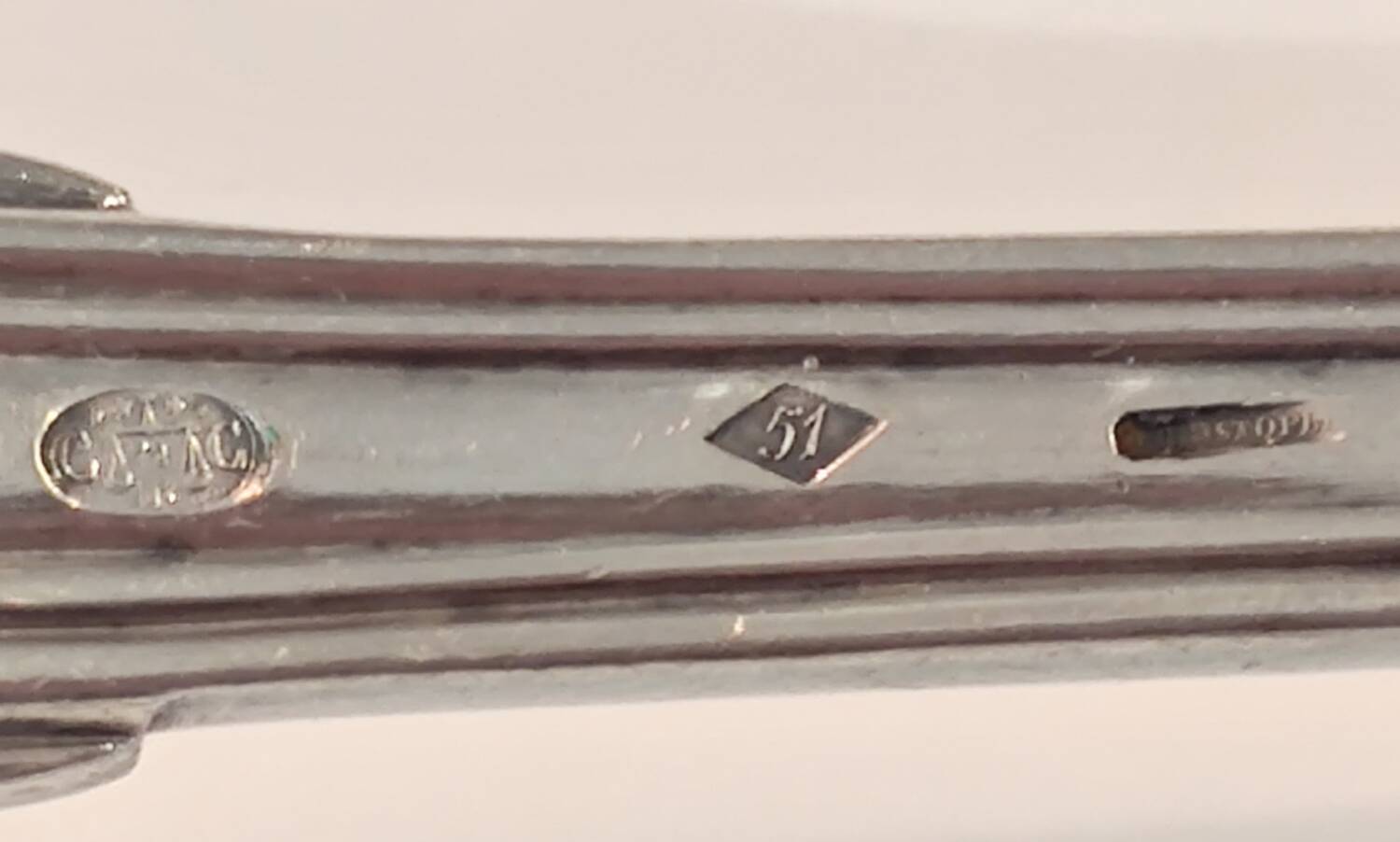 Series 5 Old Christofle Forks Silver Metal