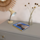 Commode vintage gris safran