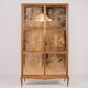 Art Deco wardrobe or cabinet with mirrors, France, 1920-1930s