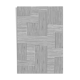 Tapis de maison gris et blanc moderne