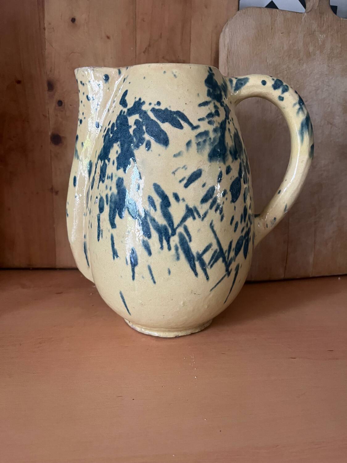 Terracotta pitcher