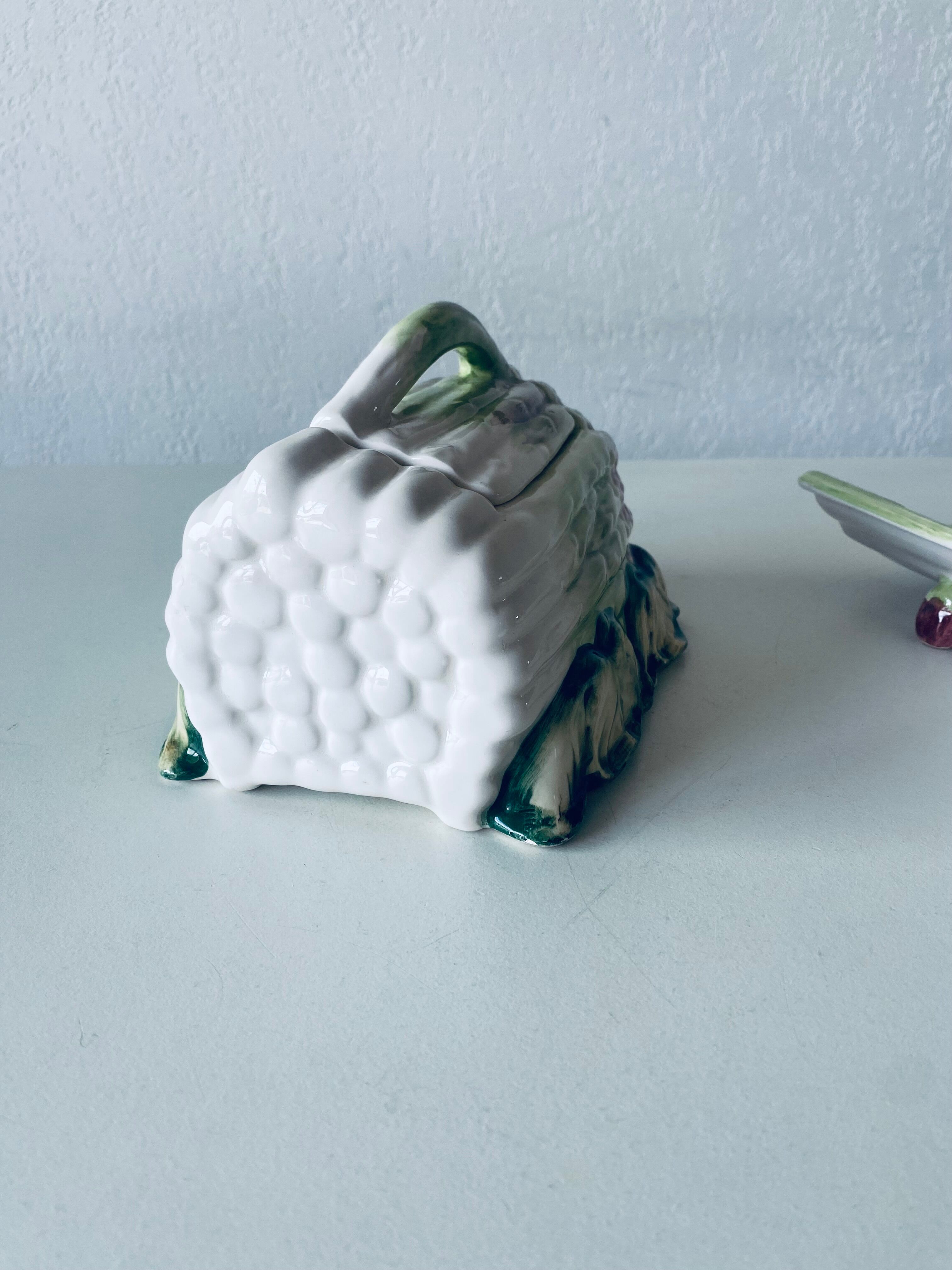 Service à asperges barbotine