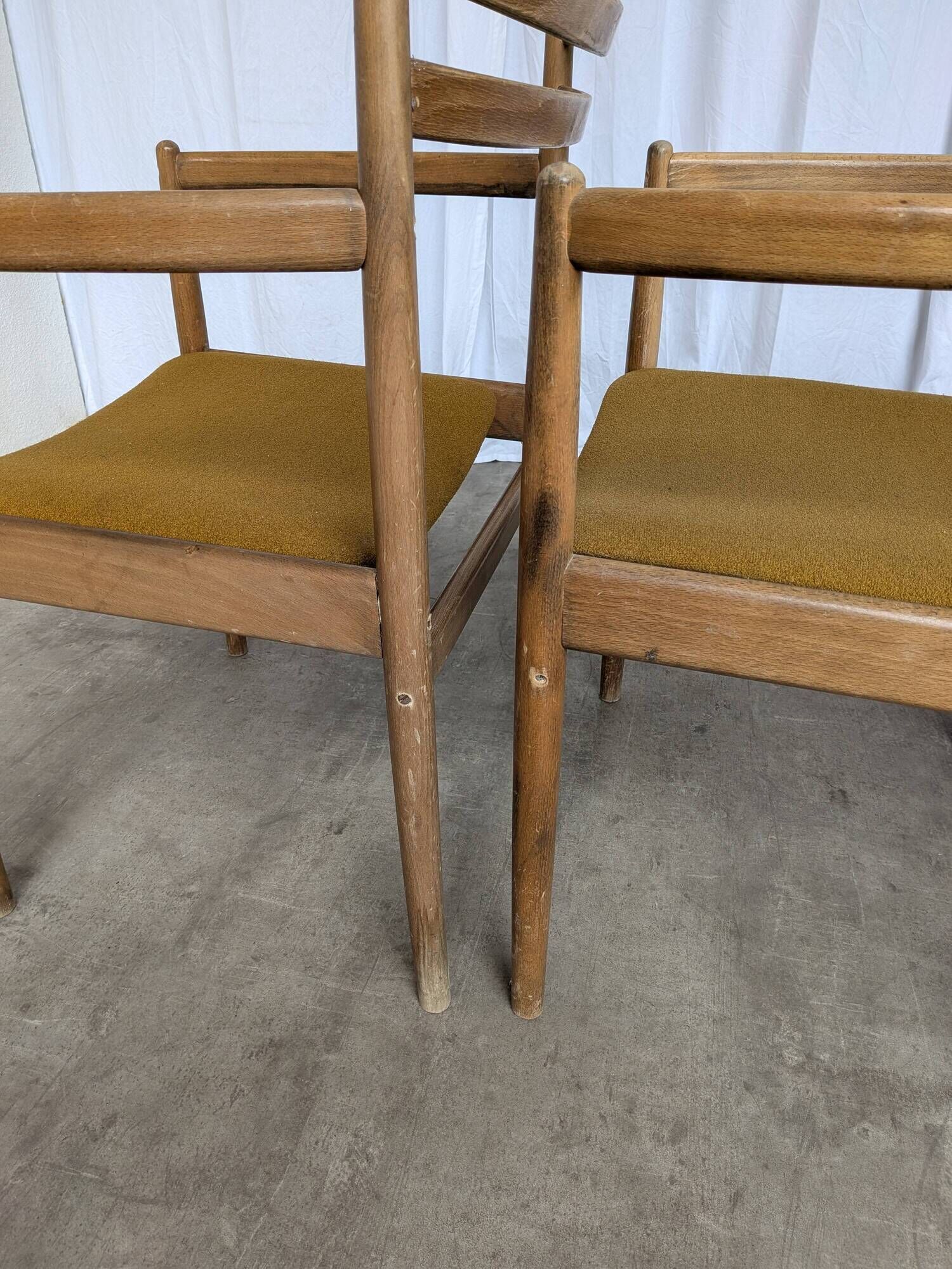 Set of 4 Yugoslav STOL Kamnik Armchairs /Vintage Mid Century Dining Chair