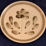 8 dessert plates of Sarreguemines, Jocelyne model