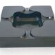 Suite de 3 cendriers en abs 1960