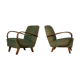 Pair of armchairs H72 by Jindrich Halabala for Ton - Thonet