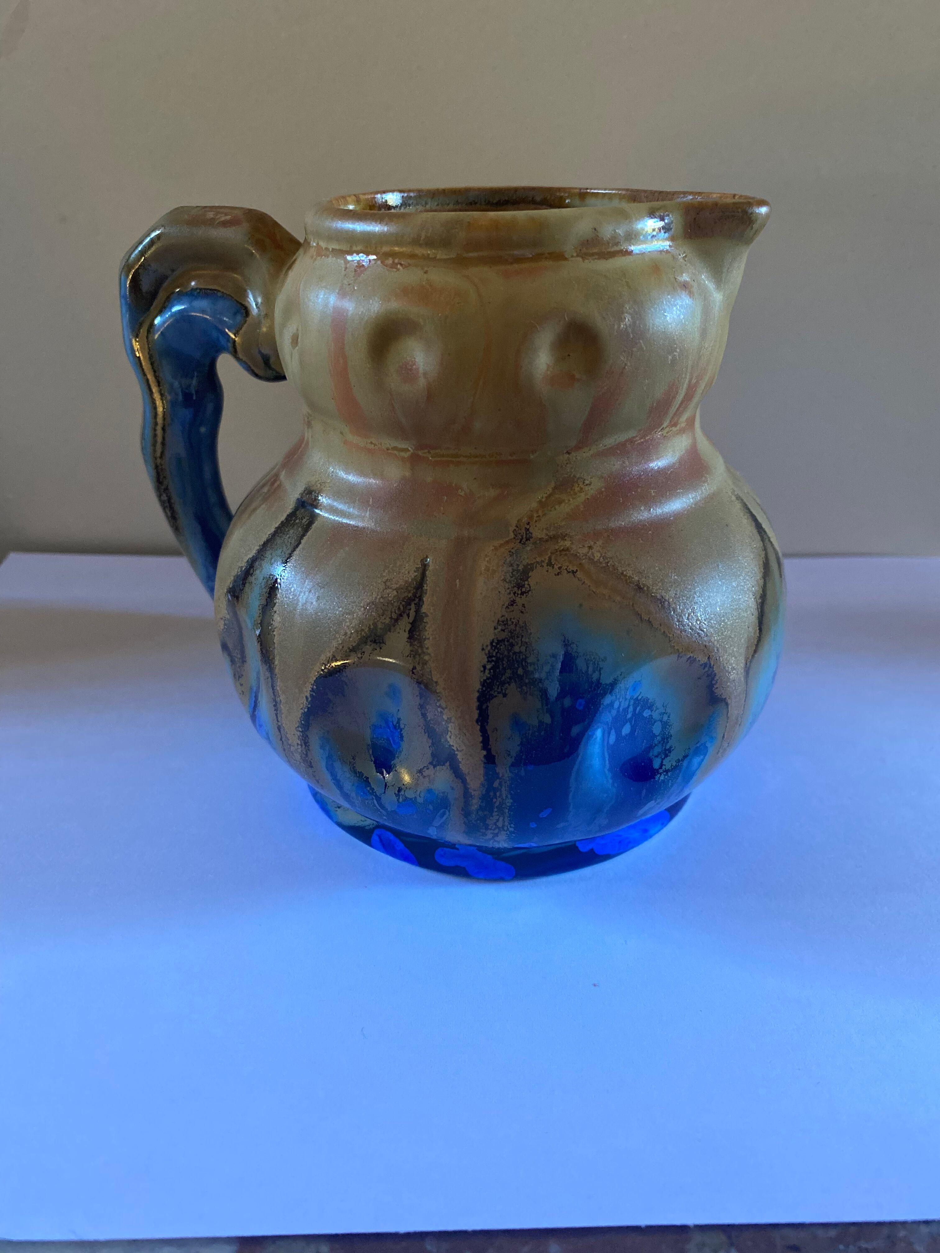 Pitcher, manufacture Méténier, circa 1930