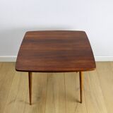 Polish coffee table console 1970s medium square