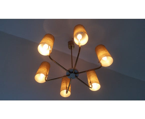 Modernist chandelier of the 1960s