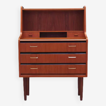 Teak secretary, Danish design, 1960s, production: Denmark
