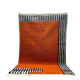 Berber Moroccan rug orange 250cm x 150cm