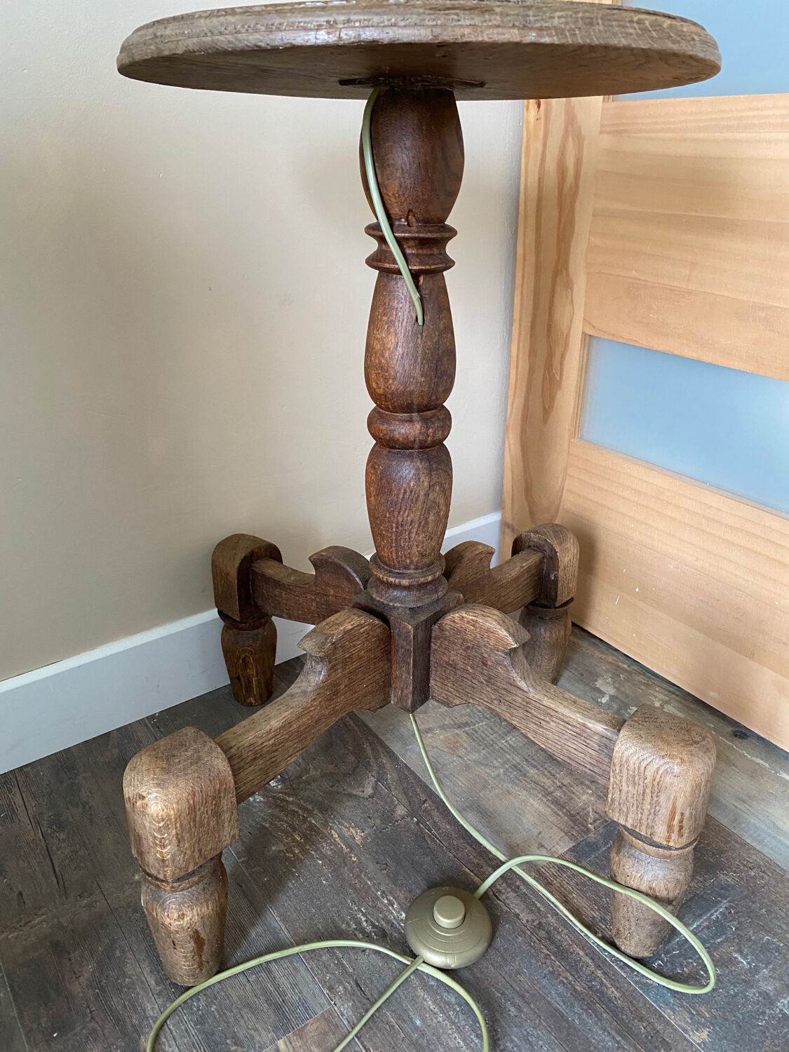 Vintage reading floor lamp