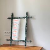 Antique mirror called Vintage patinated bamboo