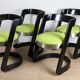 Dining room set Willy Rizzo – Table & Chairs – 1970s