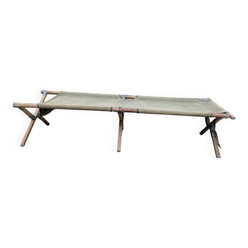 Military camp bed