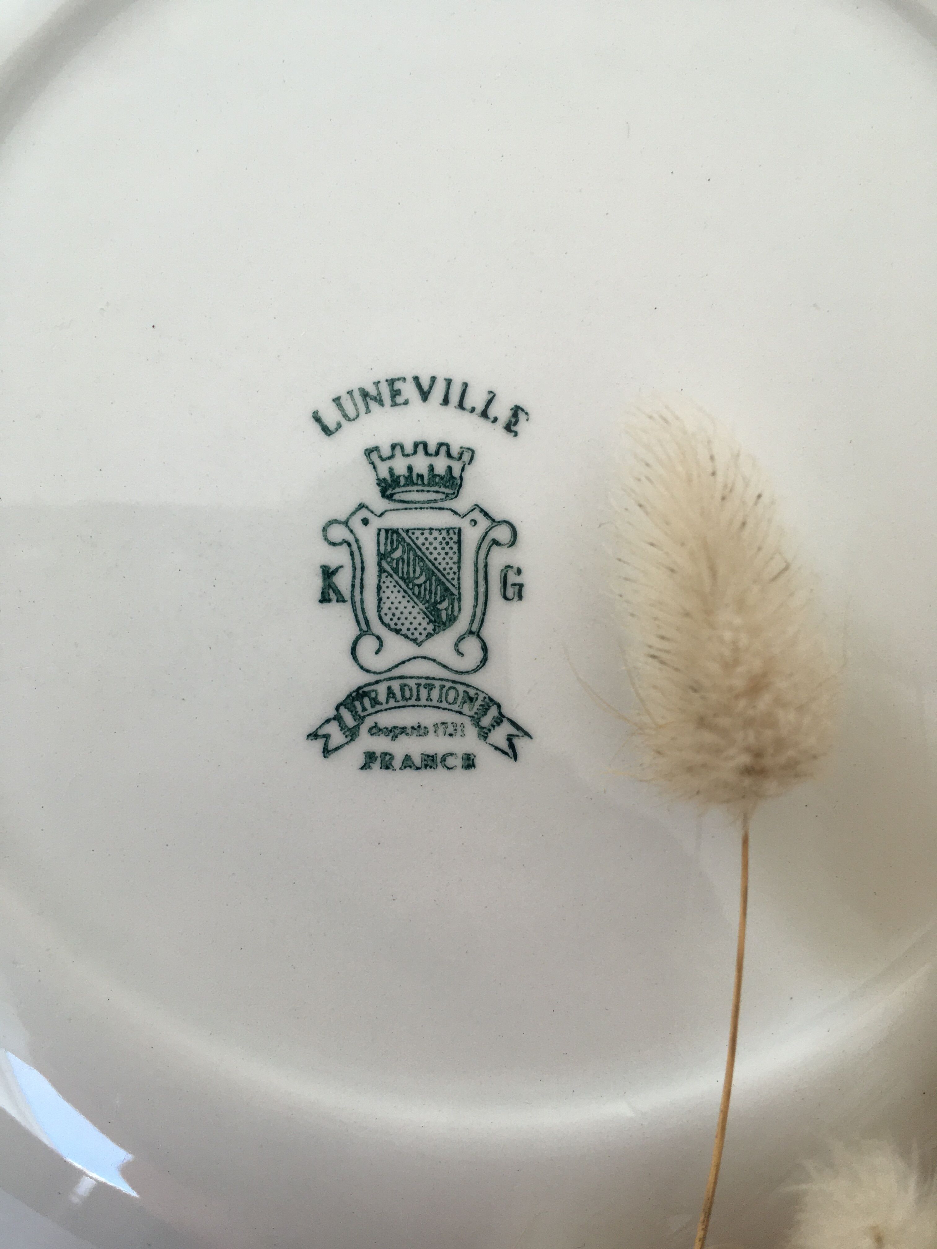 Mismatched dessert plates