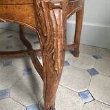 Regency armchair with stretcher