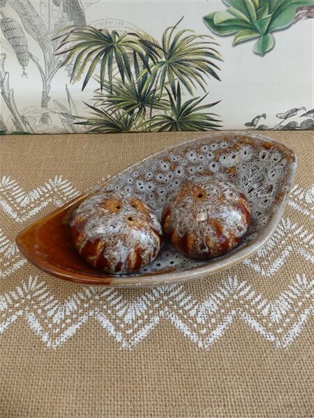 Vintage Vallauris salt and pepper set