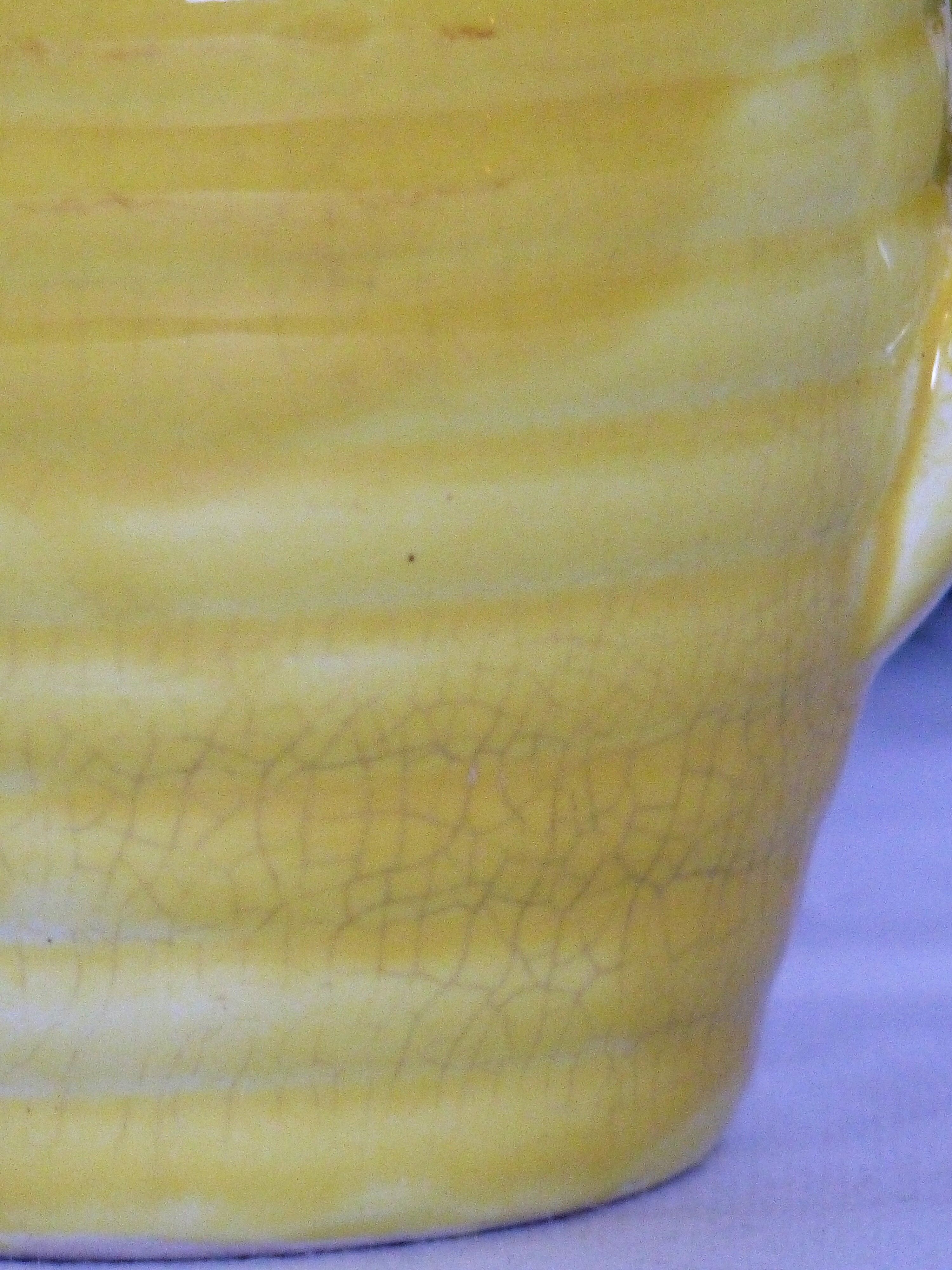 Vintage earthenware pitcher