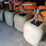Set of 12 vintage Steelcase Strafor office chairs by Randall Buck