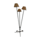 Vintage tripod lamppost