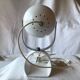 Vintage eye ball table lamp 1970 Italian Prova white