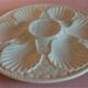 Oyster plate in white earthenware from Longchamp