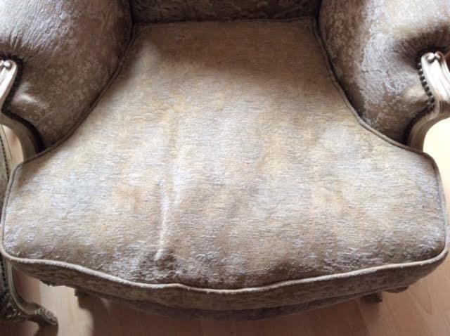 2 armchairs old Louis XVI style