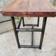 Console en bois brut
