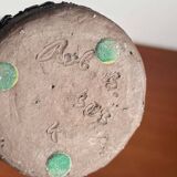 Danish studio pottery bowl from the mid-century by Robert Rob Bentsen, 1960s.