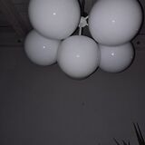Lustre italien Sciolari de mi-siècle de Spoutnik