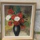 Tableau, painting on canvas, still life, the bouquet of flowers.