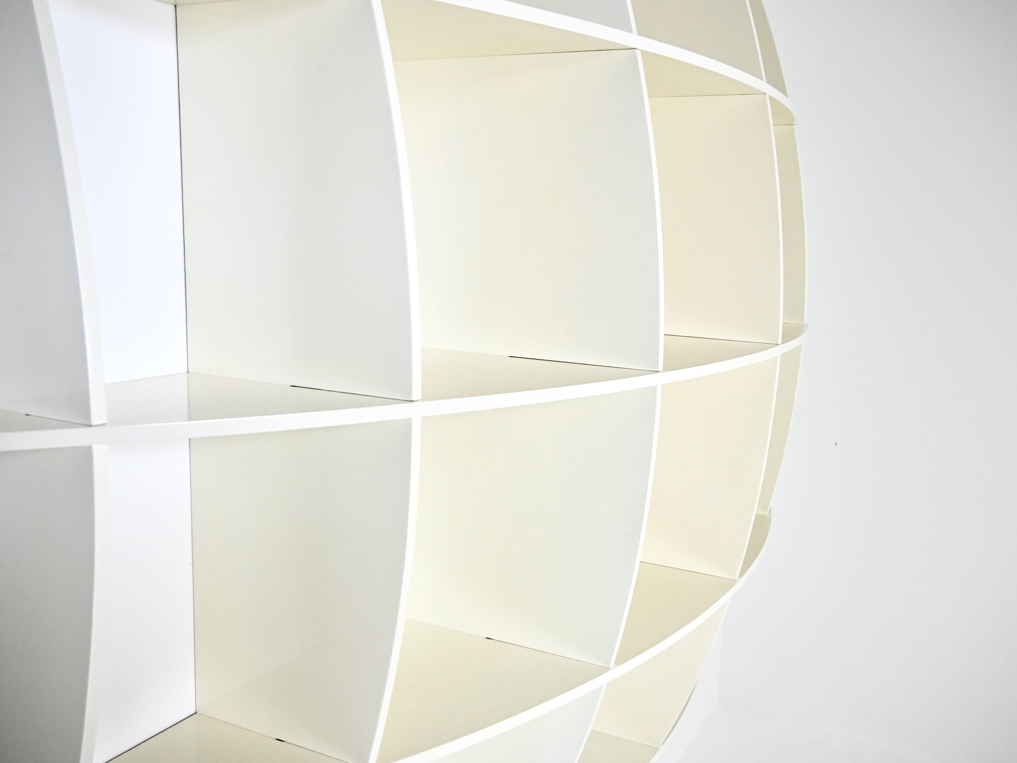 Bibliothèque Tyco par Manfredo Massironi pour Nikol International, 1970s