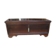 Antique original walnut chest.