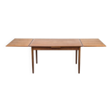 Danish Extendable Teak Dining Table by Ansager Møbler, 1960s