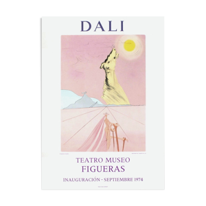 Affiche Dali 1974