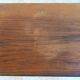 Vintage side table in walnut burl