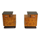 Art Deco bedside table by Jindrich Halabala for Up Zavody