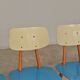 Lot de 4 chaises bois TON Bystrice Thonet bleu