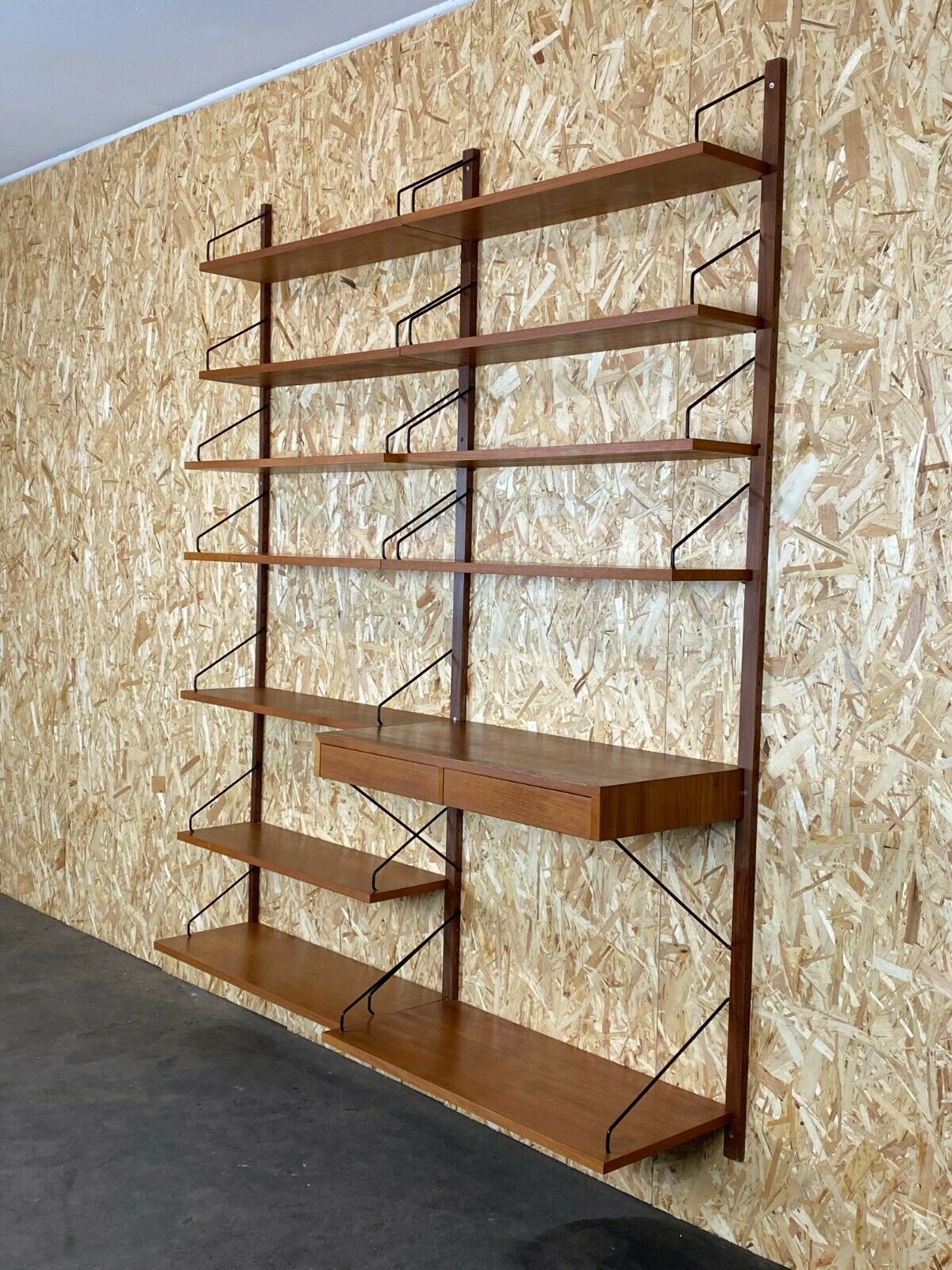 Bibliothèque en teck Cado Poul Cadovius 60/70